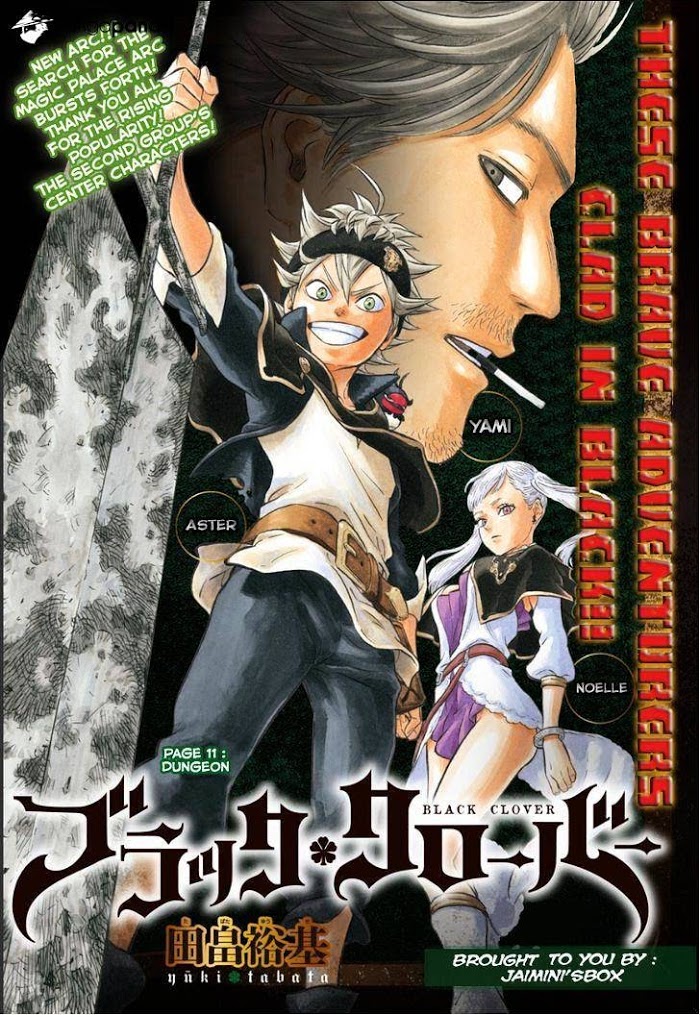 Read Black Clover Manga Online