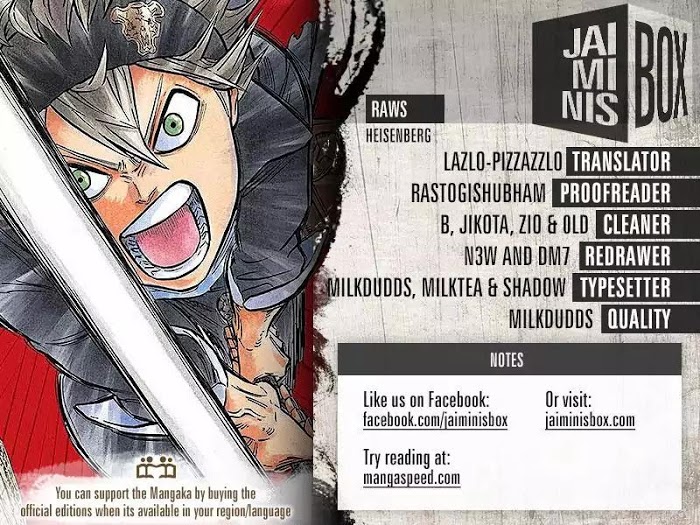 Read Black Clover Manga Online
