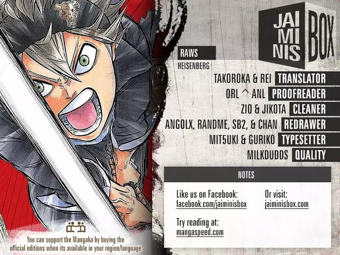 Read Black Clover Manga Online