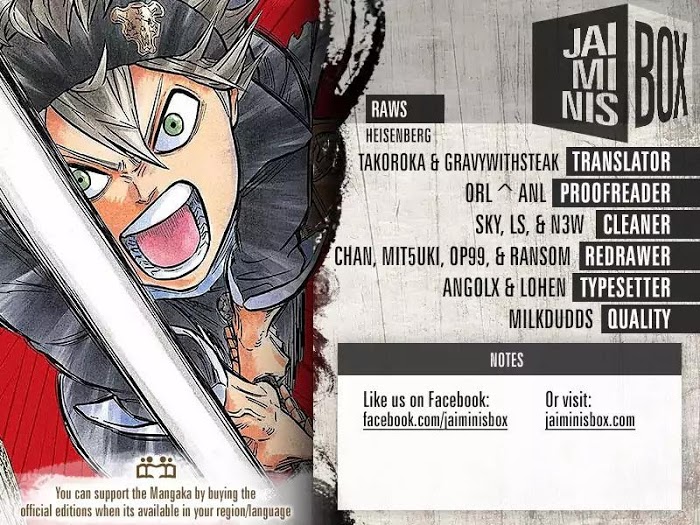 Read Black Clover Manga Online