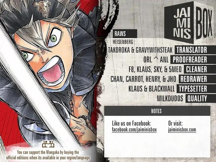 Read Black Clover Manga Online