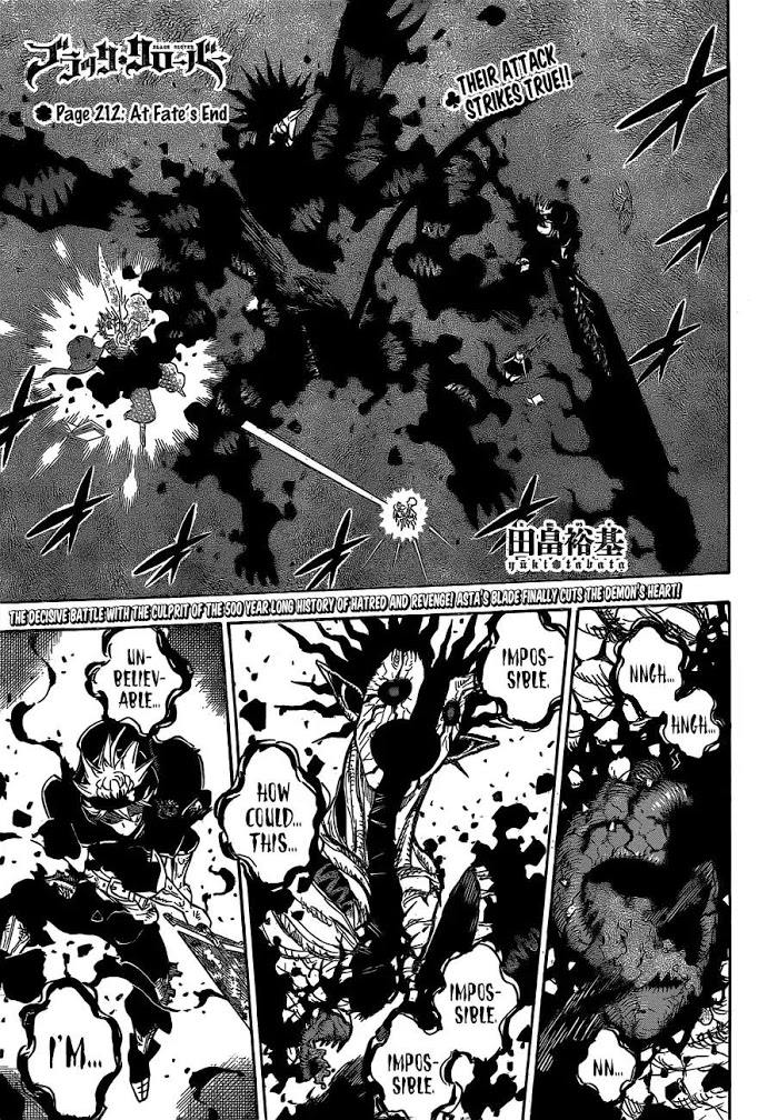 Read Black Clover Manga Online