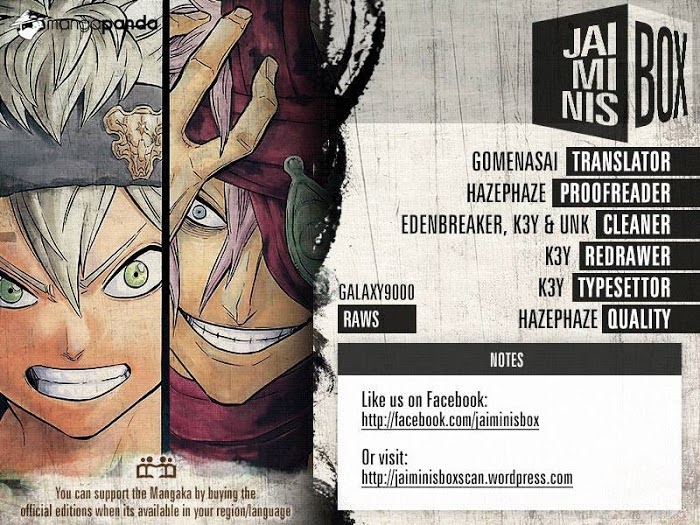 Read Black Clover Manga Online