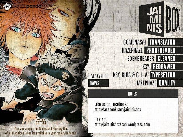 Read Black Clover Manga Online