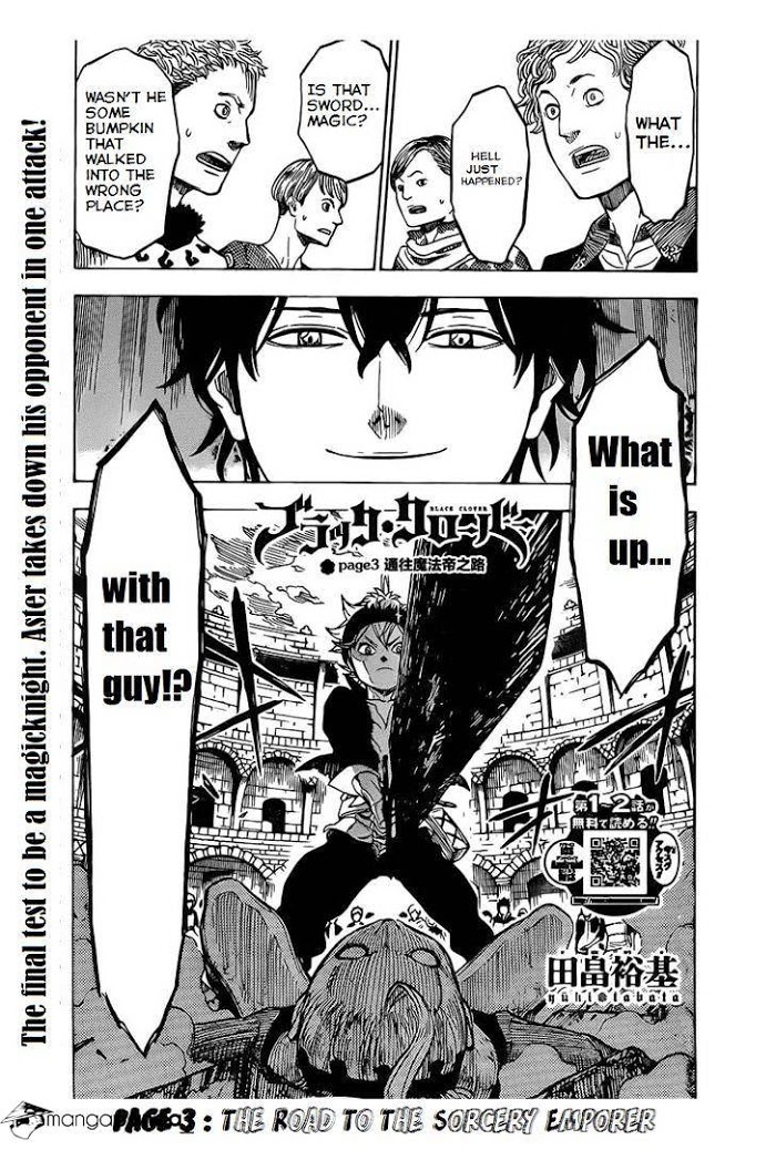 Read Black Clover Manga Online