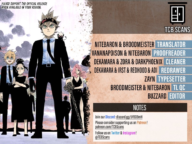Read Black Clover Manga Online