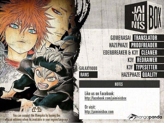 Read Black Clover Manga Online