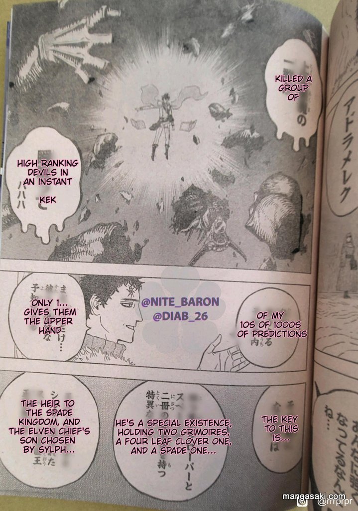 Read Black Clover Manga Online