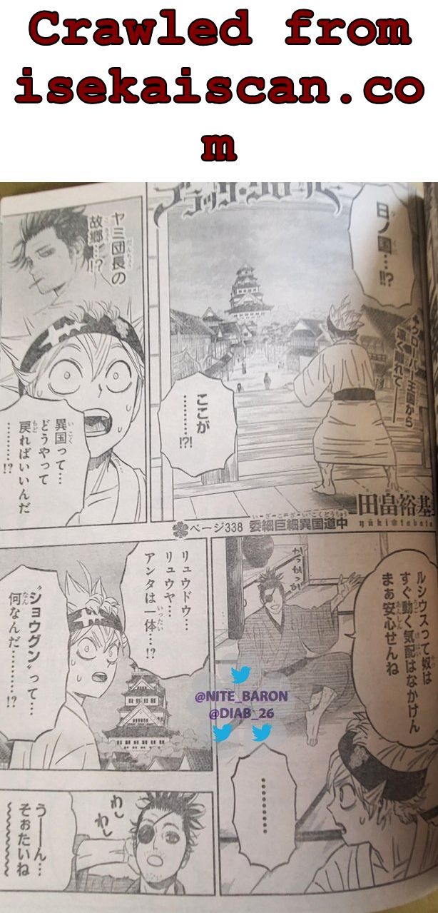 Read Black Clover Manga Online