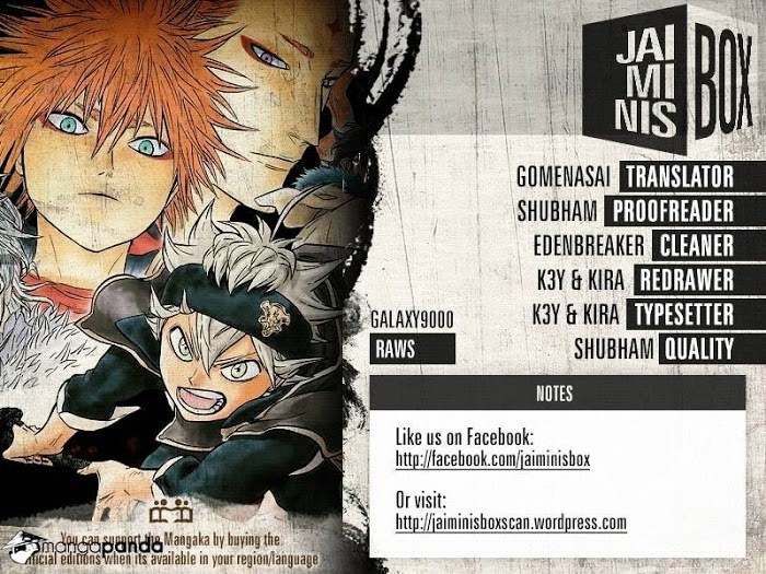 Read Black Clover Manga Online