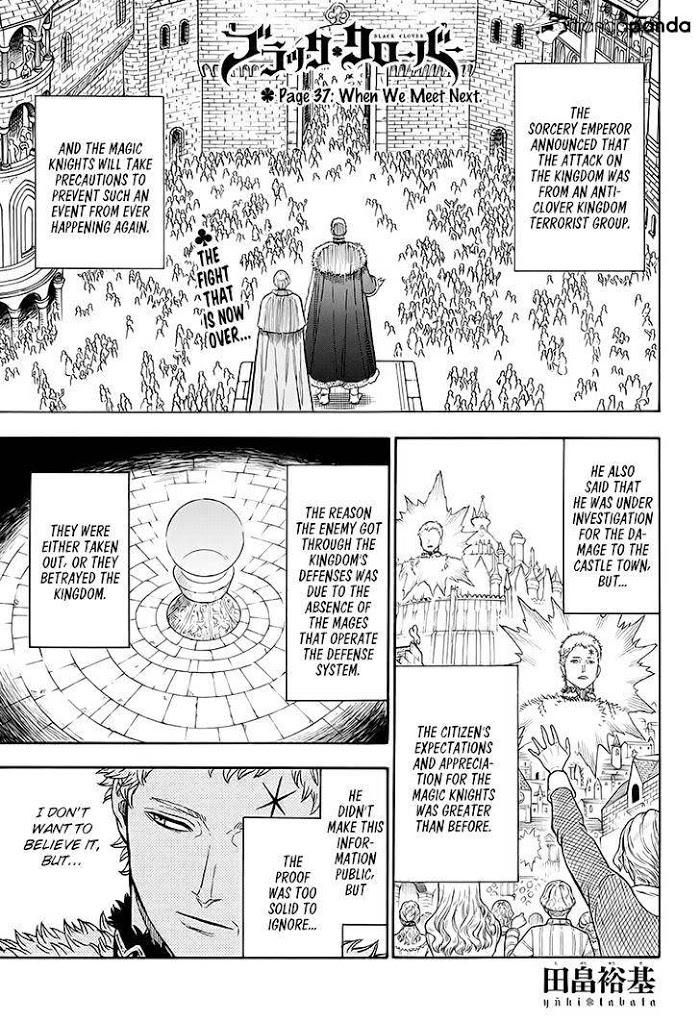 Read Black Clover Manga Online