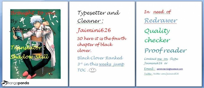 Read Black Clover Manga Online