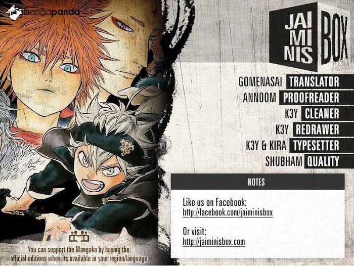 Read Black Clover Manga Online