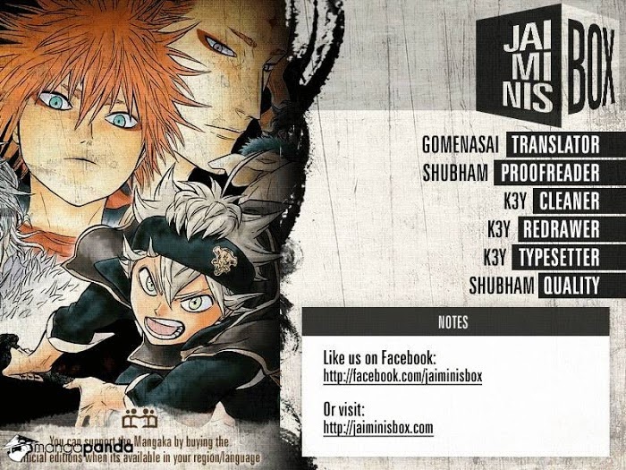 Read Black Clover Manga Online