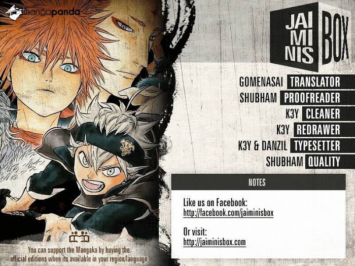 Read Black Clover Manga Online