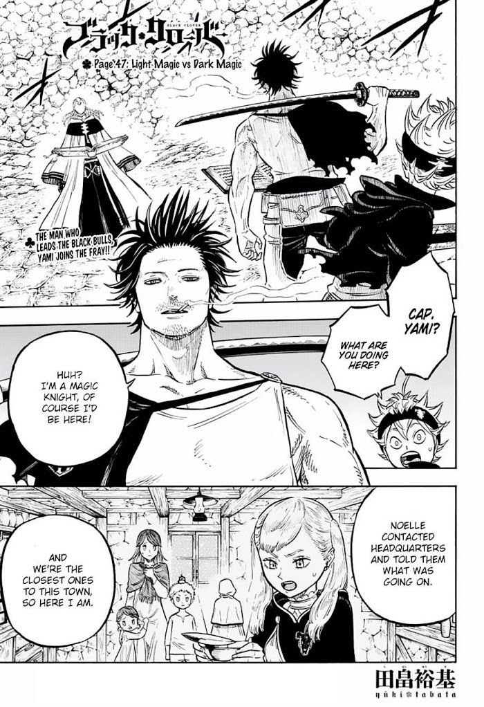 Read Black Clover Manga Online