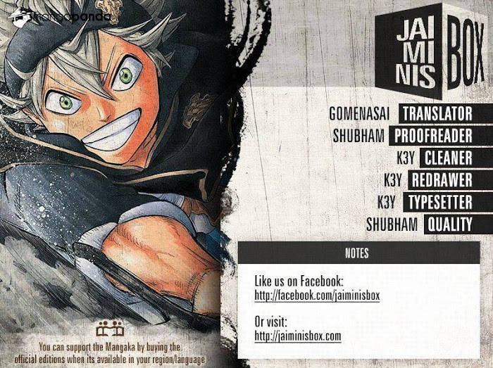 Read Black Clover Manga Online