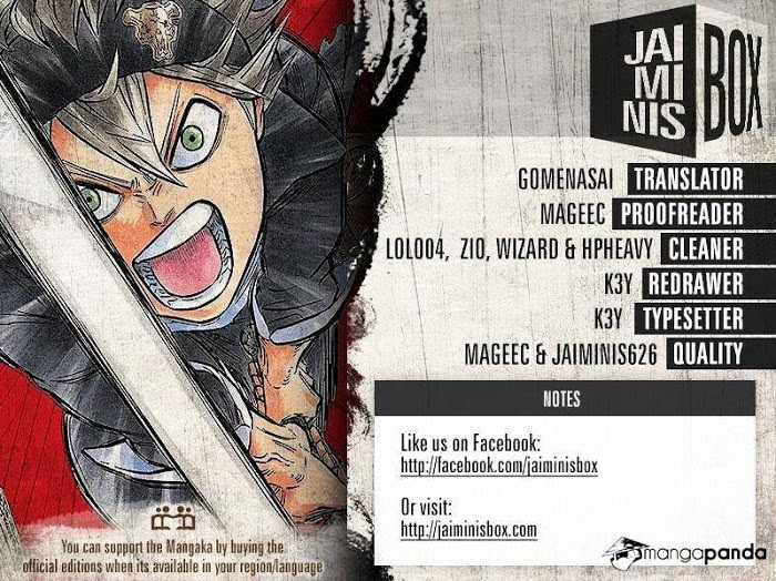 Read Black Clover Manga Online