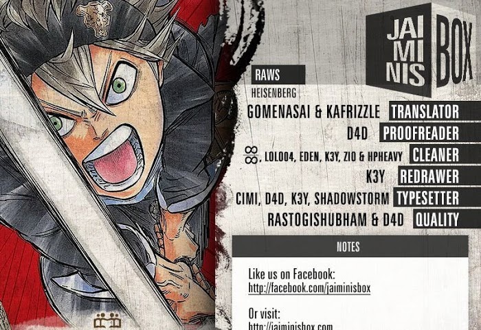 Read Black Clover Manga Online