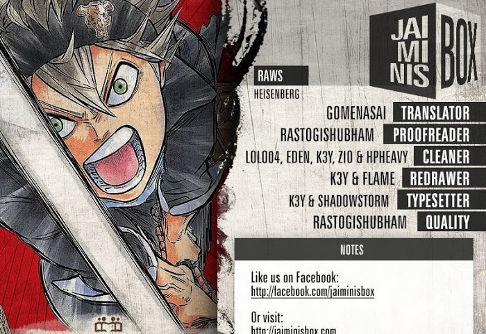 Read Black Clover Manga Online