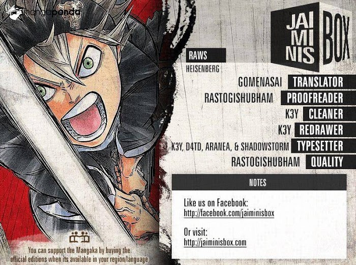 Read Black Clover Manga Online