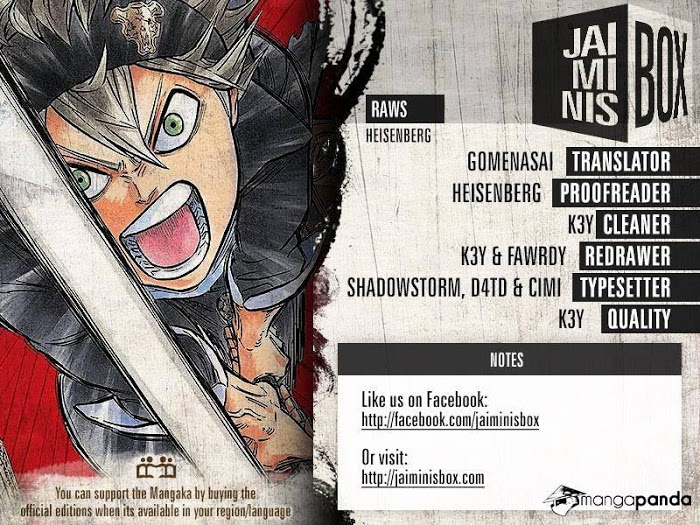 Read Black Clover Manga Online