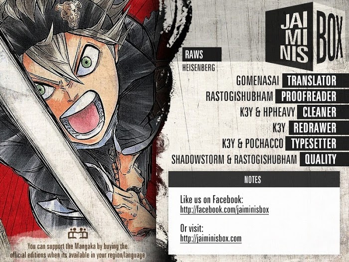 Read Black Clover Manga Online