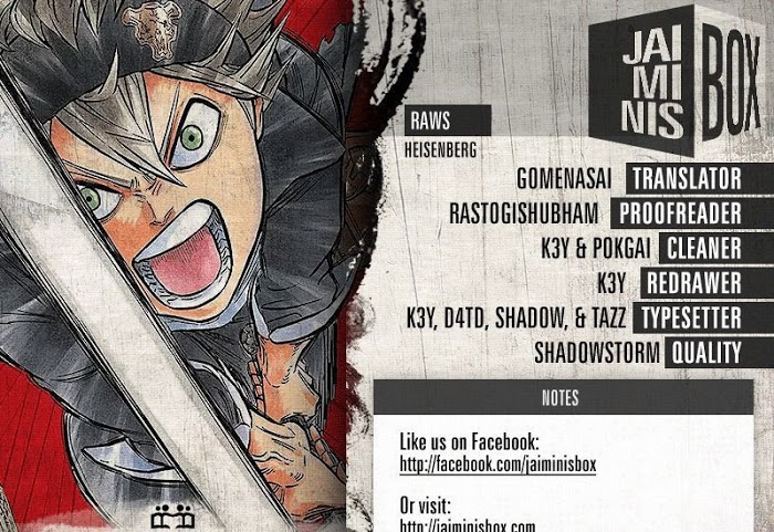 Read Black Clover Manga Online