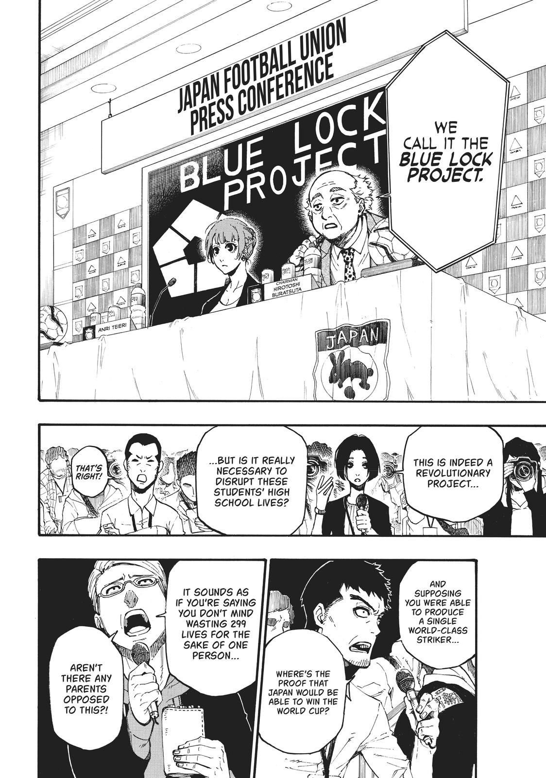 Read Blue Lock Manga Online