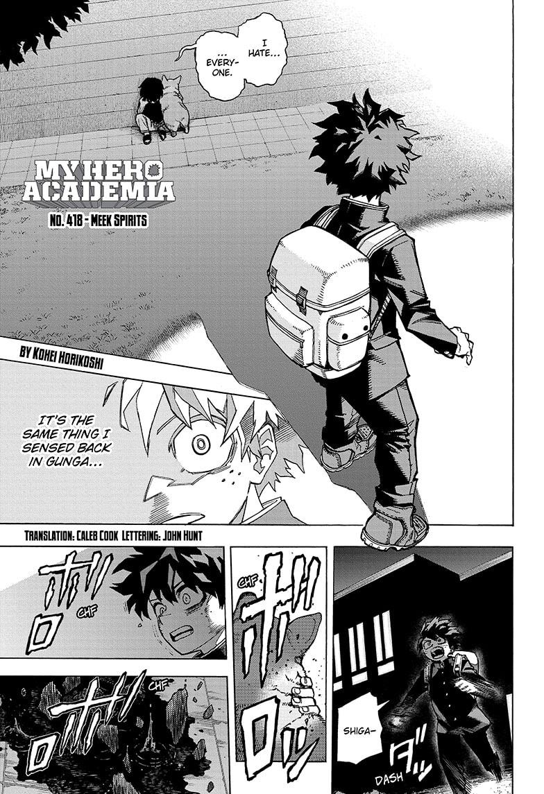 Read Boku no Hero Academia                                    My Hero Academia Manga Online