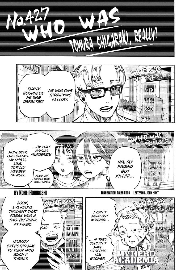 Read Boku no Hero Academia                                    My Hero Academia Manga Online