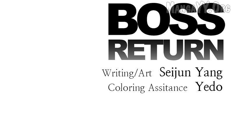 Read Boss Returns Manga Online