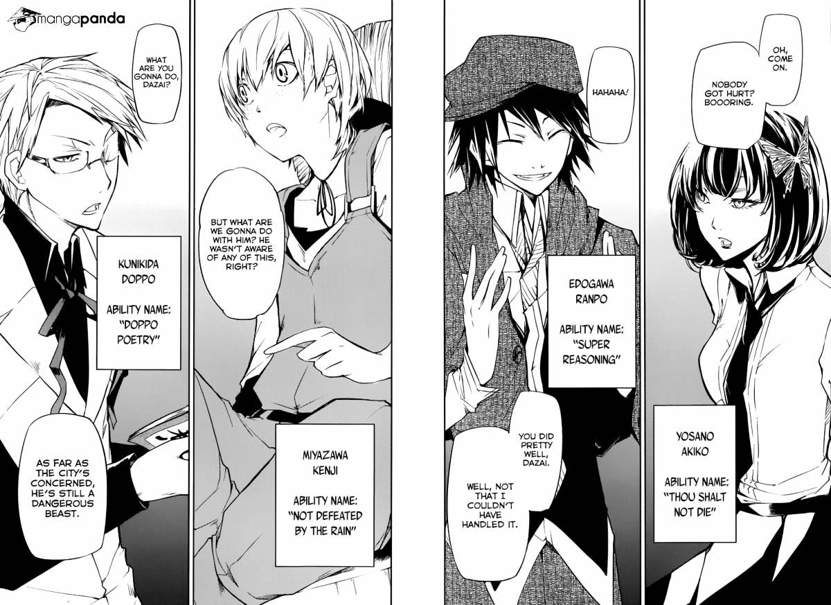 Read Bungou Stray Dogs Manga Online