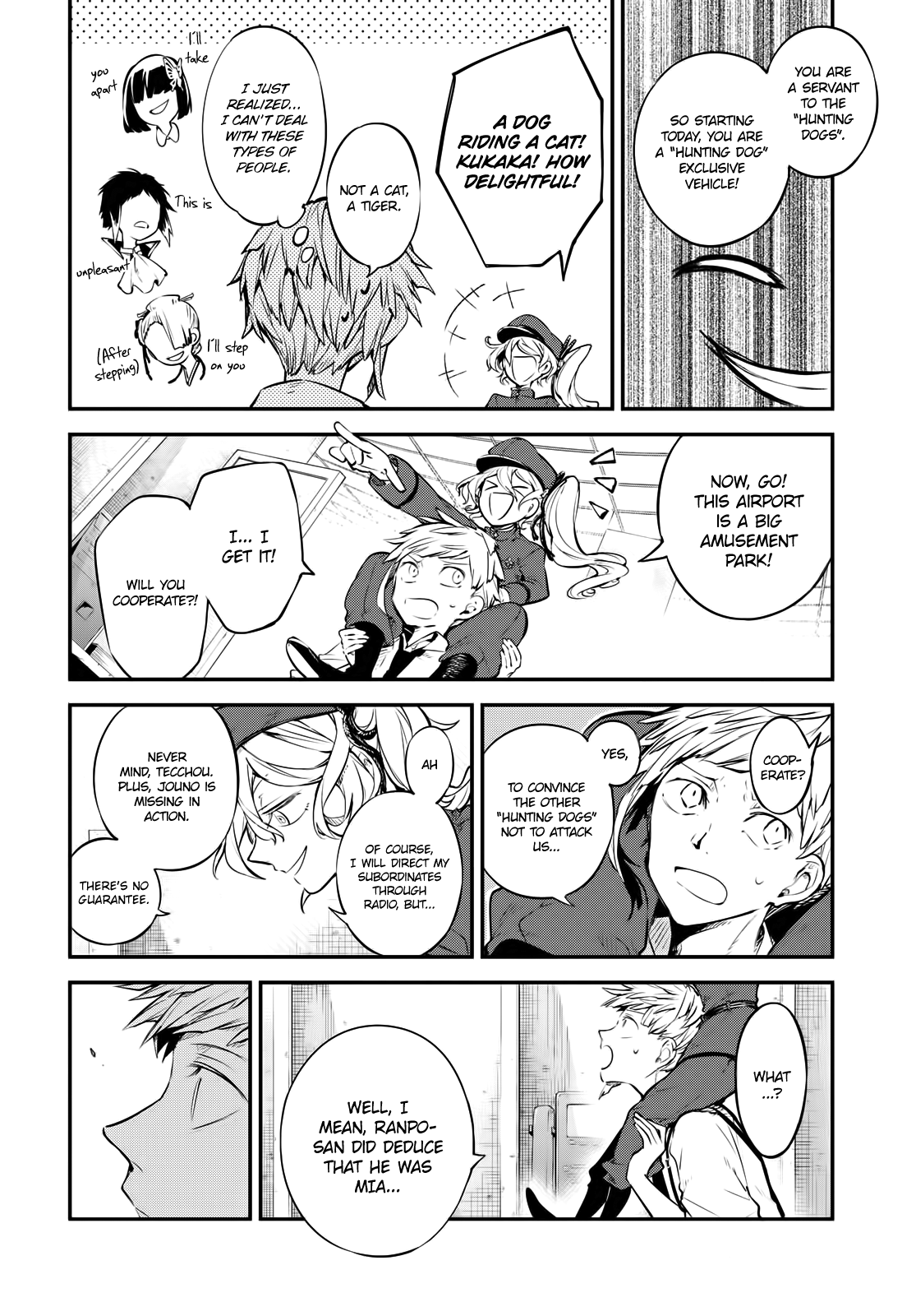 Read Bungou Stray Dogs Manga Online