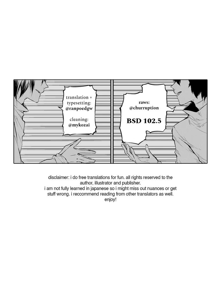 Read Bungou Stray Dogs Manga Online