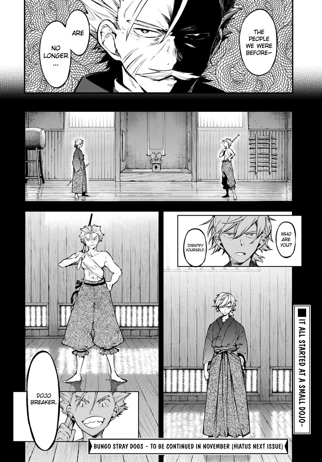 Read Bungou Stray Dogs Manga Online