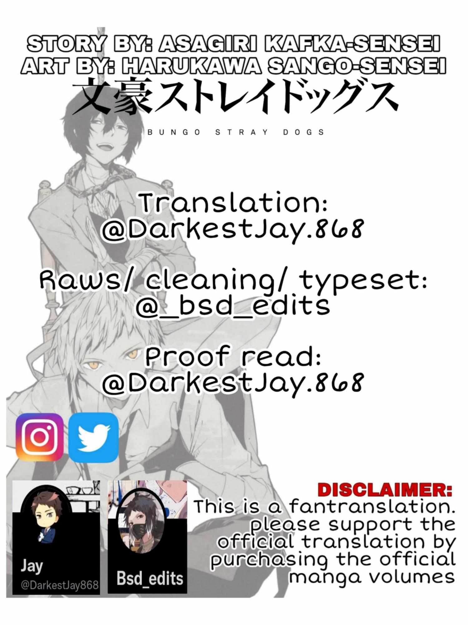 Read Bungou Stray Dogs Manga Online