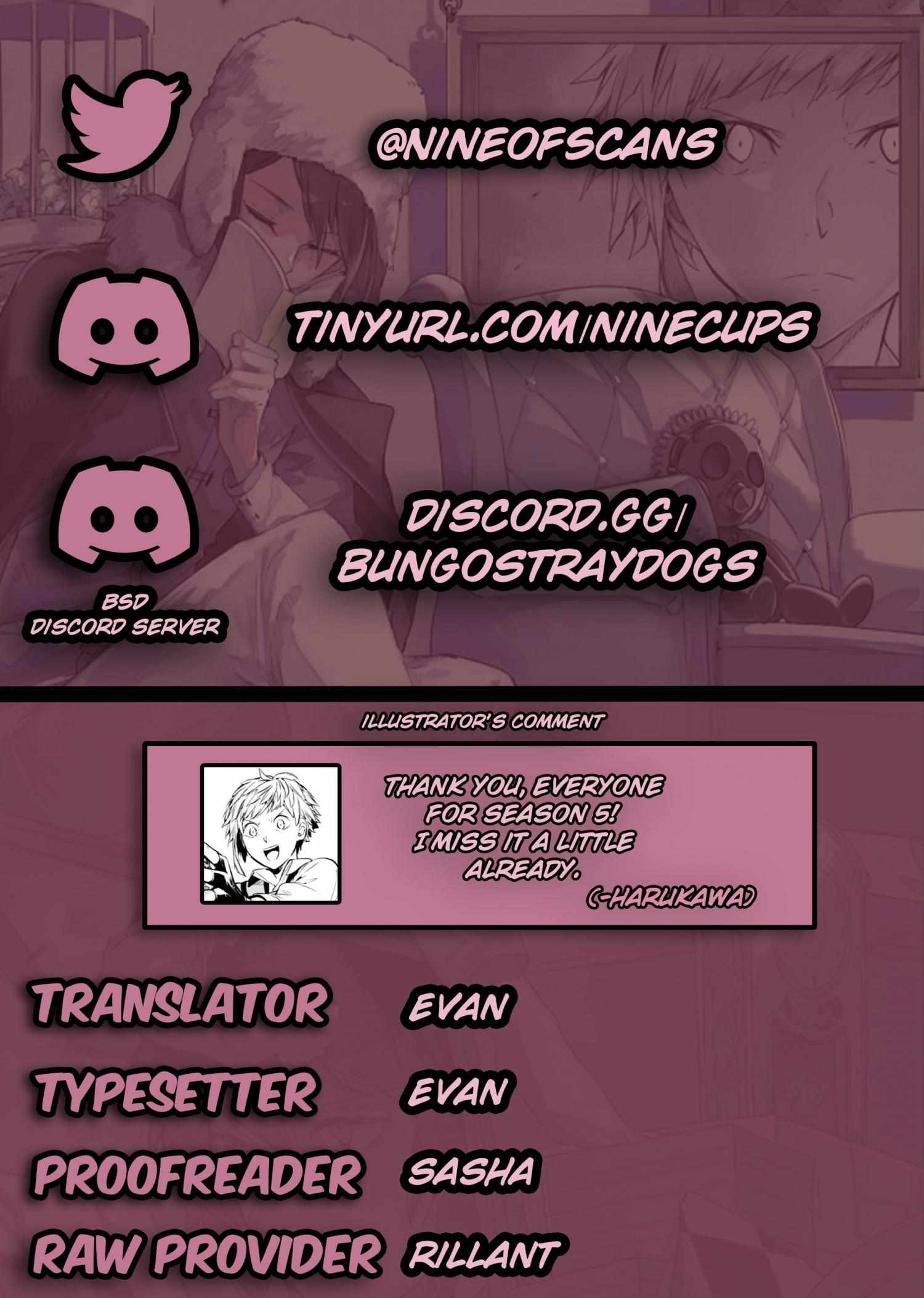 Read Bungou Stray Dogs Manga Online