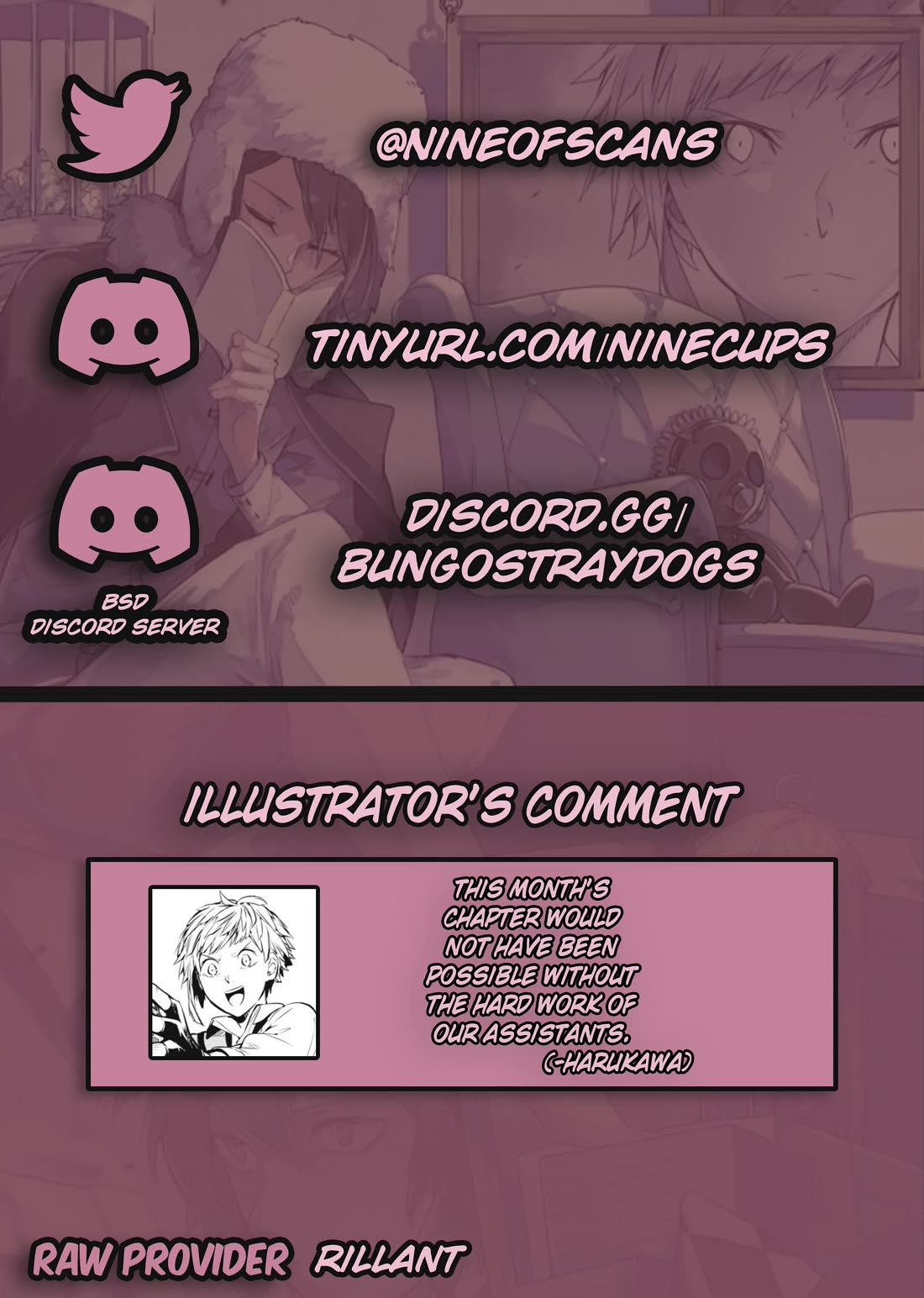 Read Bungou Stray Dogs Manga Online