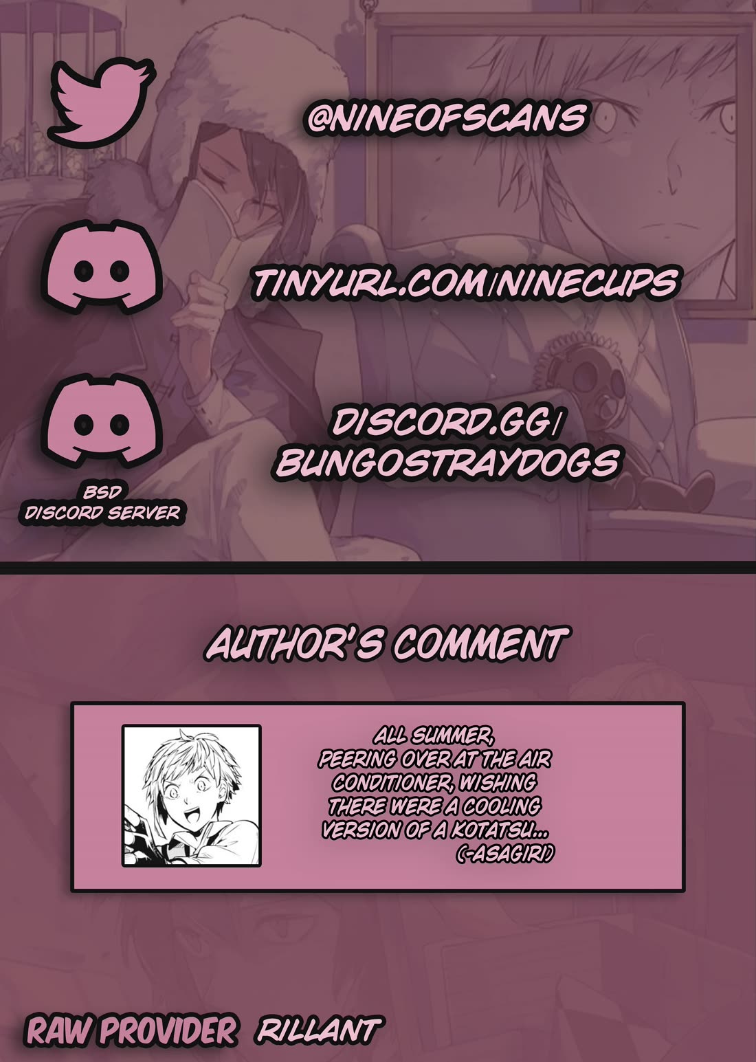 Read Bungou Stray Dogs Manga Online