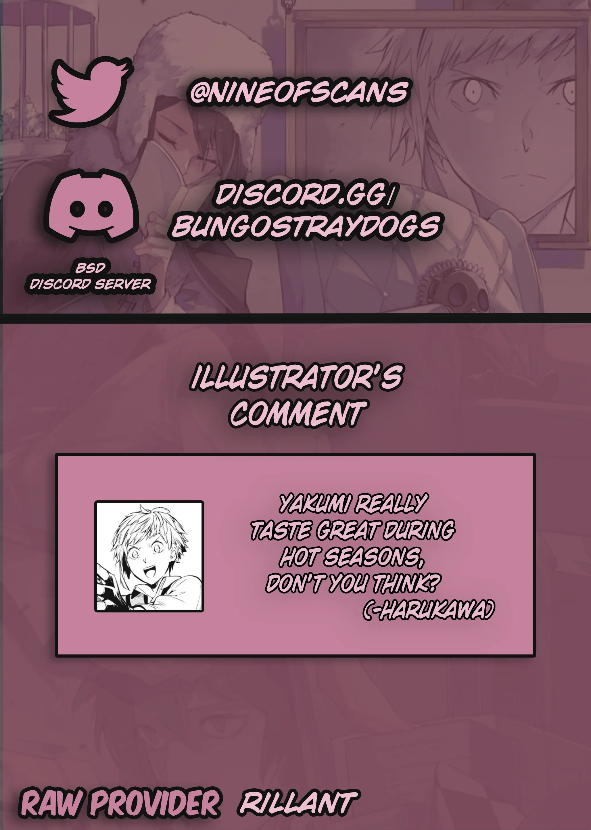 Read Bungou Stray Dogs Manga Online