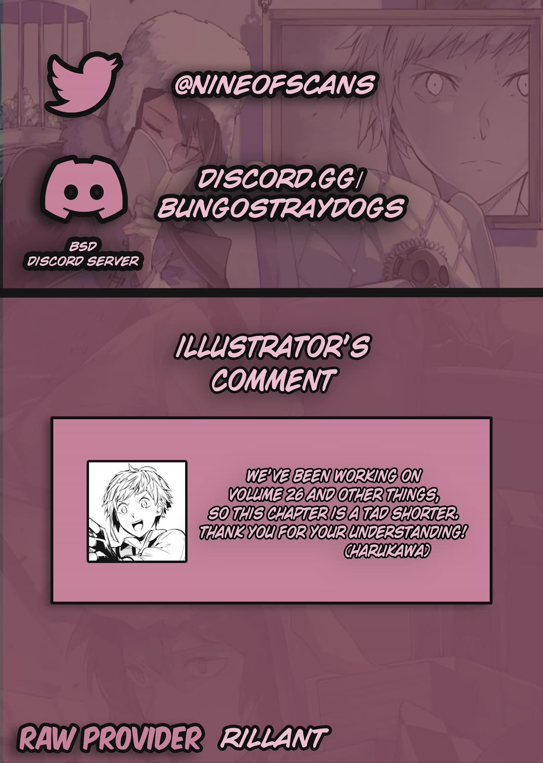 Read Bungou Stray Dogs Manga Online