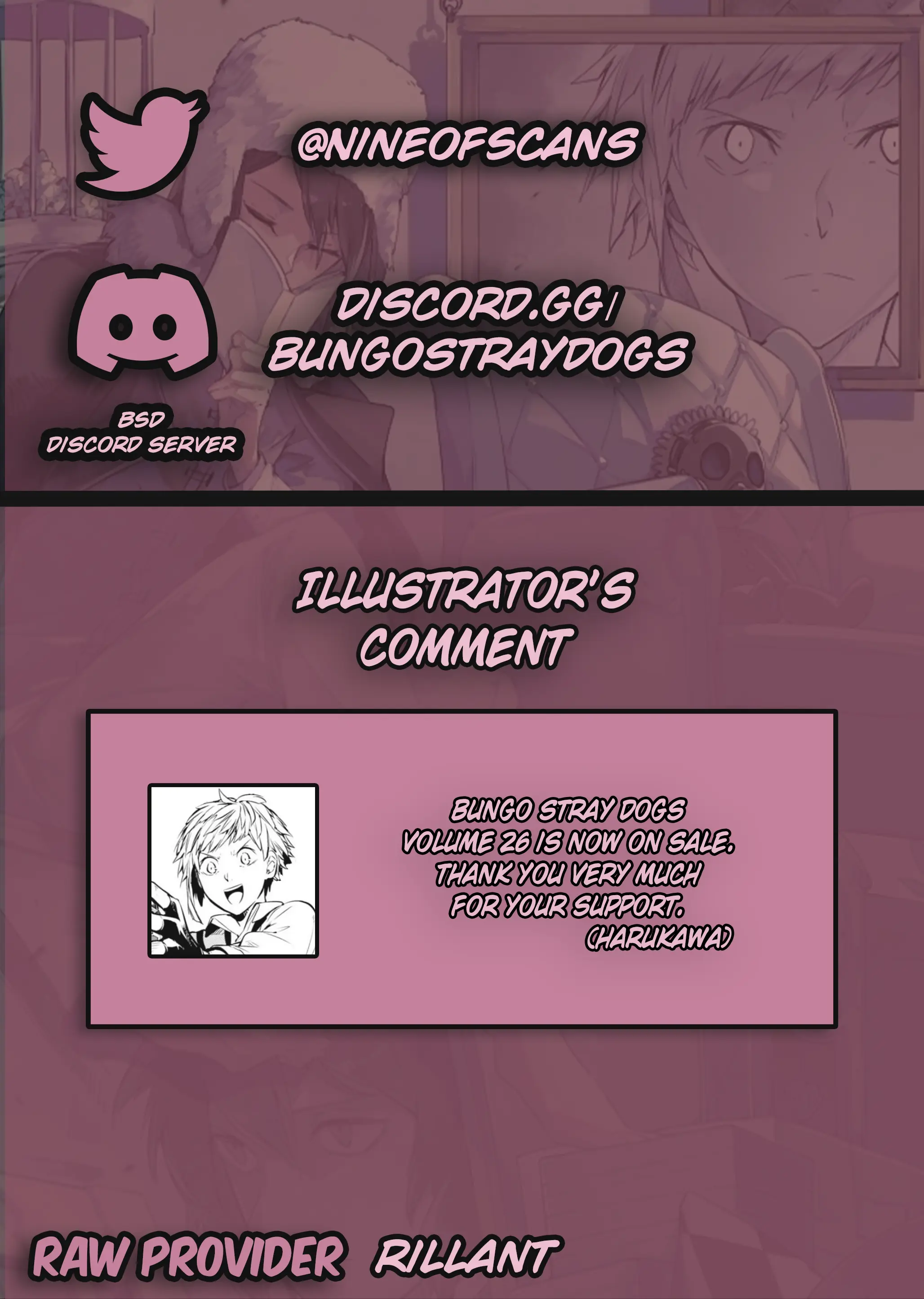 Read Bungou Stray Dogs Manga Online