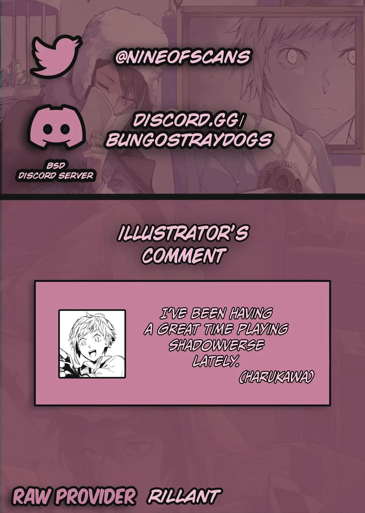 Read Bungou Stray Dogs Manga Online