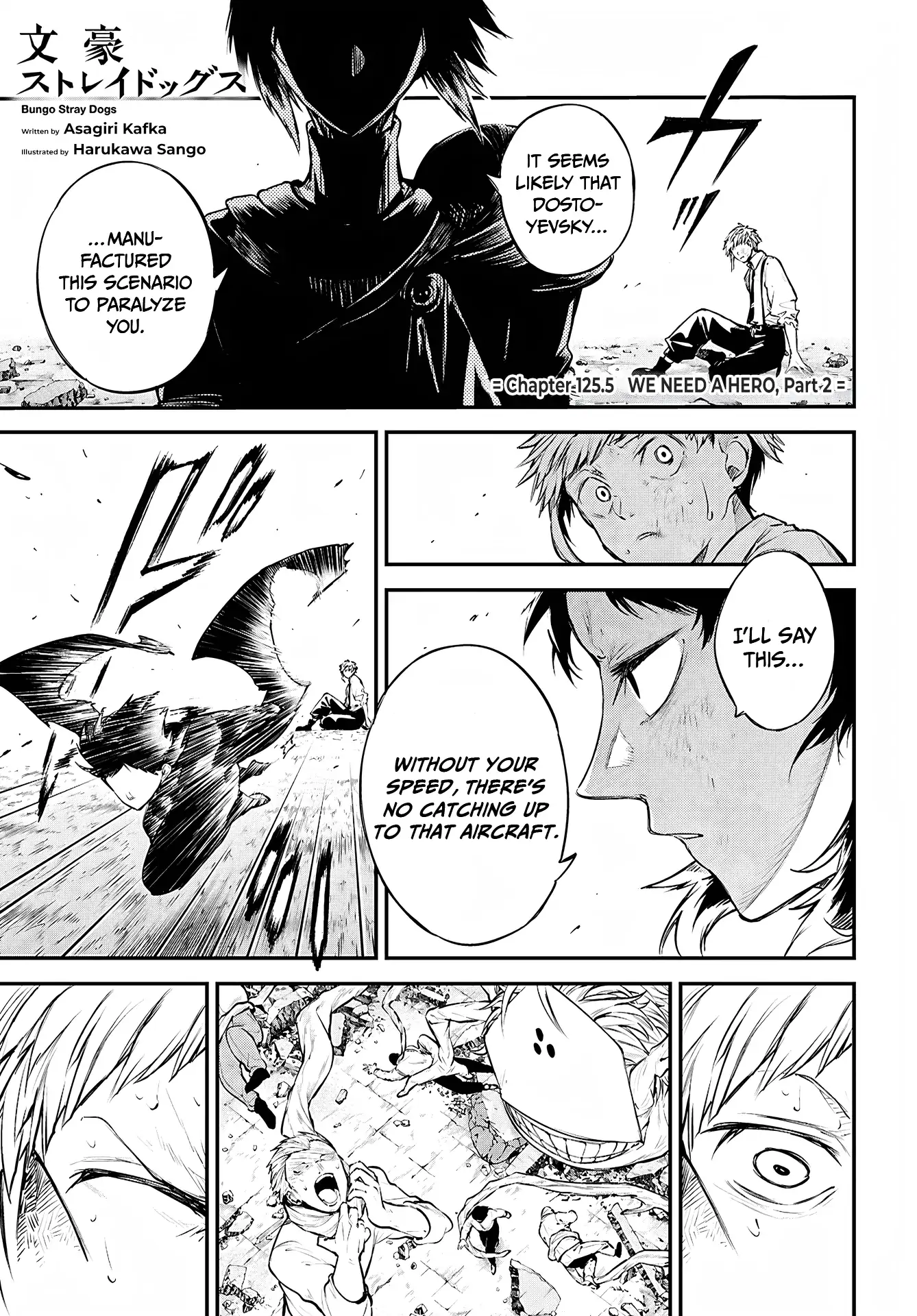 Read Bungou Stray Dogs Manga Online