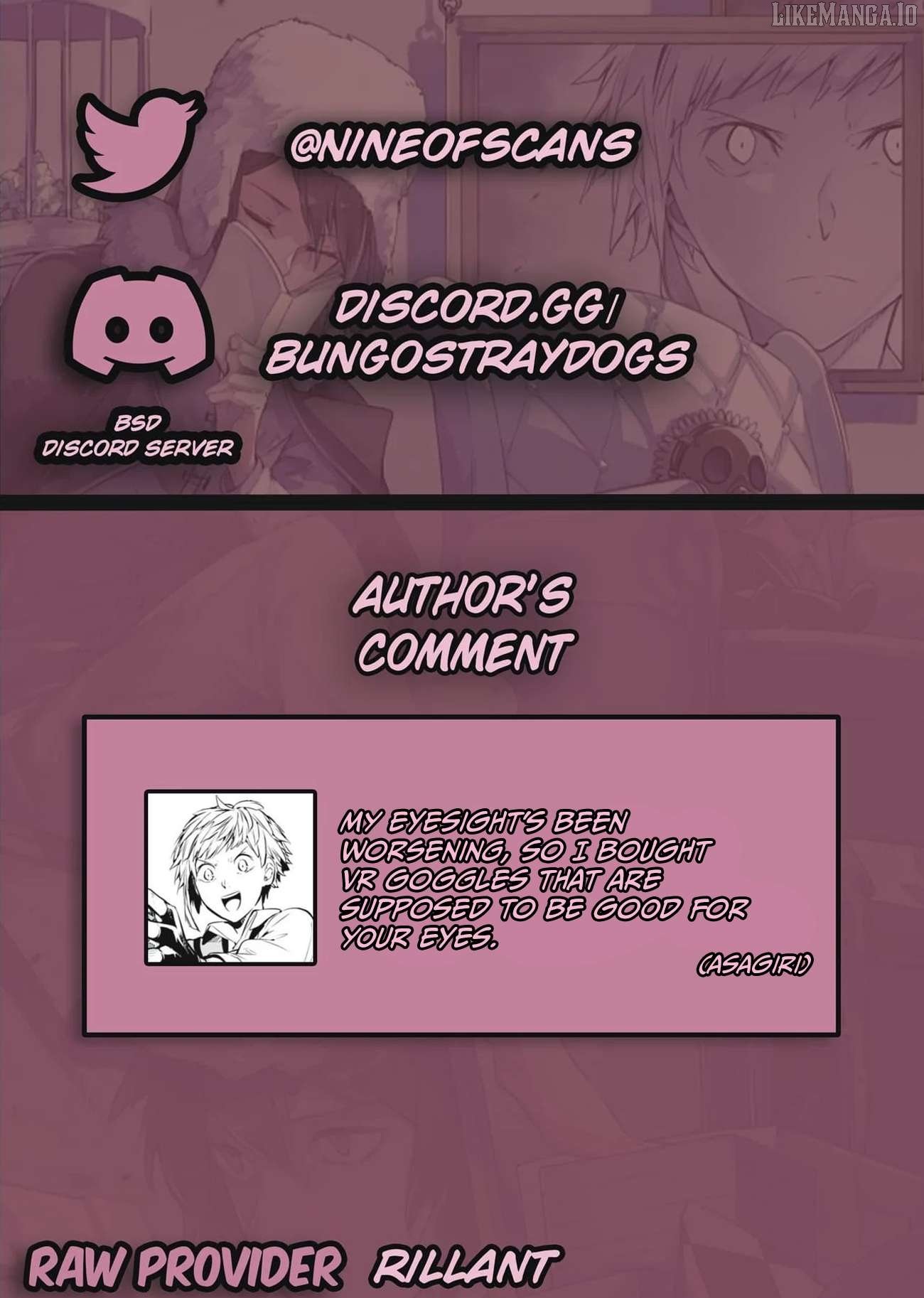 Read Bungou Stray Dogs Manga Online