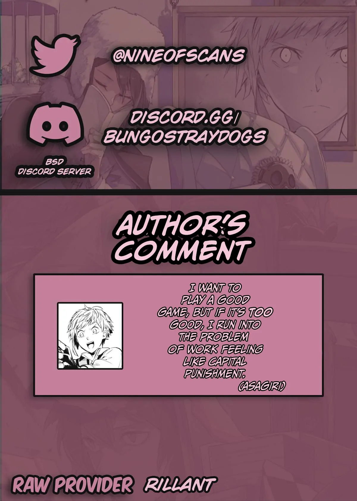 Read Bungou Stray Dogs Manga Online