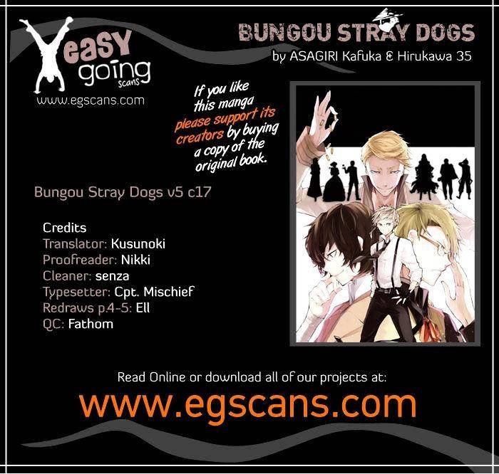 Read Bungou Stray Dogs Manga Online