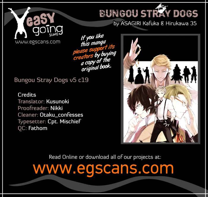 Read Bungou Stray Dogs Manga Online