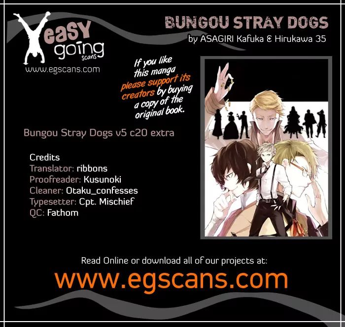 Read Bungou Stray Dogs Manga Online